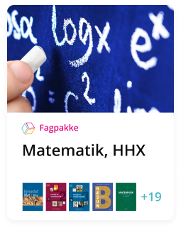 Fagpakke til matematik på HHX