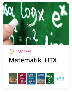 Fagpakke til matematik på HTX