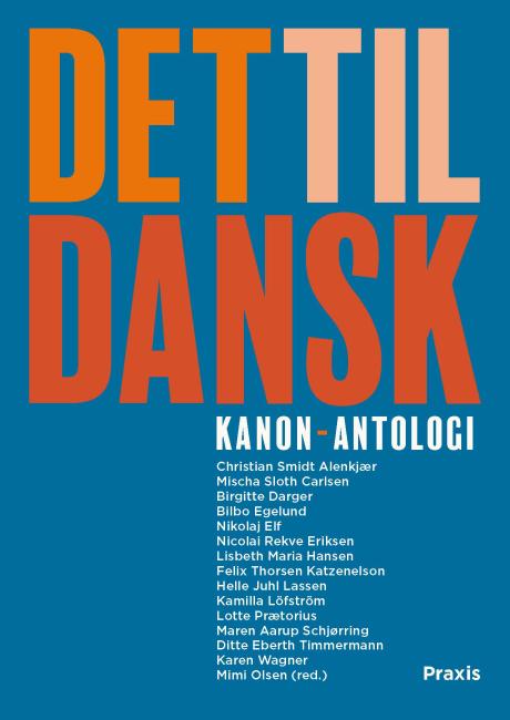 Det til dansk – Kanon-antologi