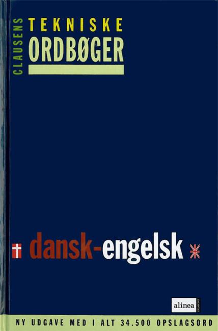 Clausens tekniske ordbøger, Dansk-engelsk