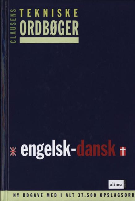 Clausens tekniske ordbøger, Engelsk-dansk